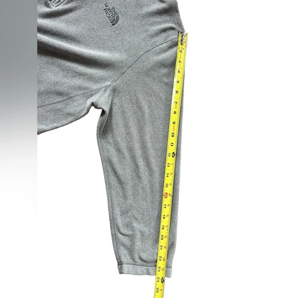 The North Face‎ Sweatshirt Men's TKA 100 Glacier 1/4 Zip Fleece Gray Size XL